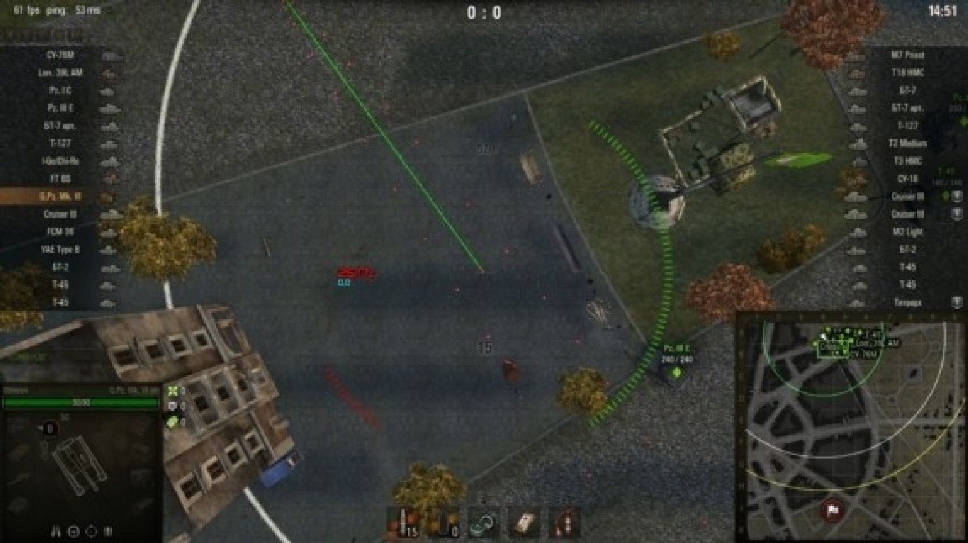 Прицел от Кирилла Орешкина для World of Tanks