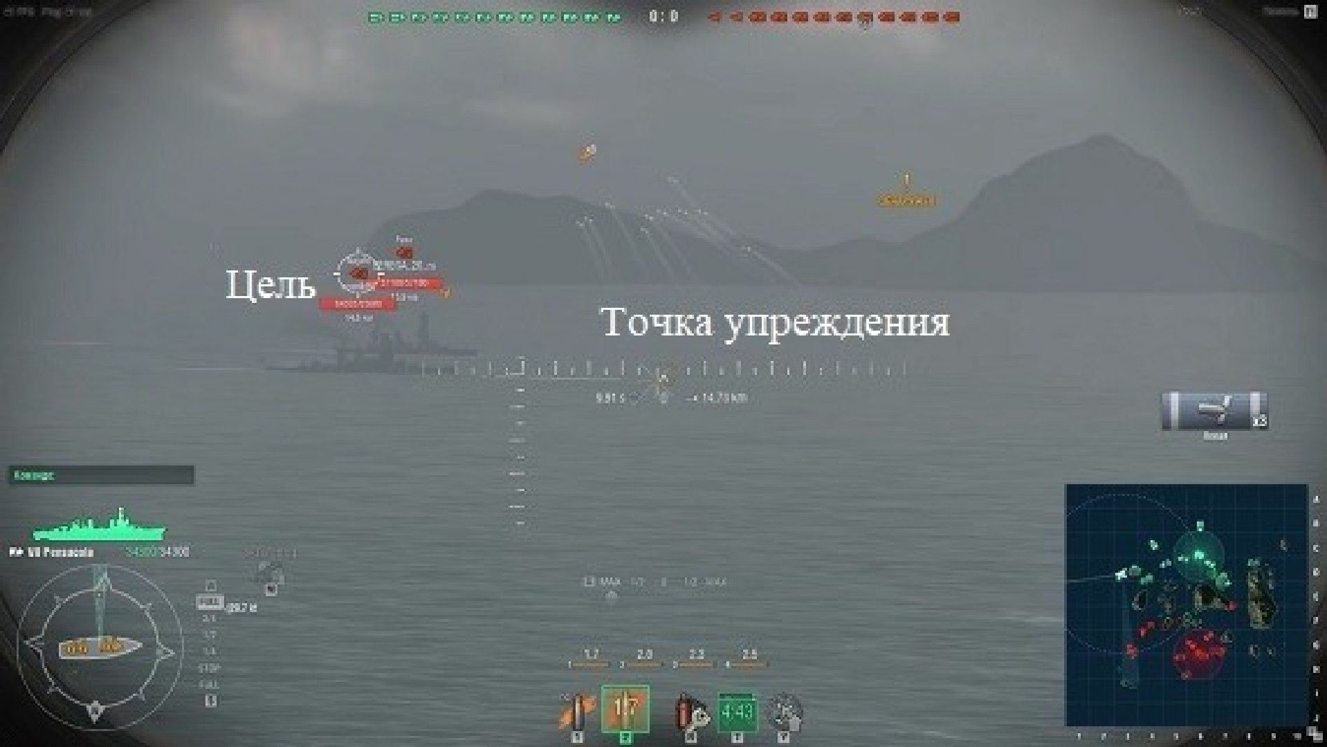 мод точка упреждения WoW